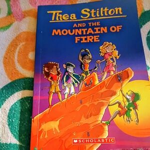 Scholastic Thea Stilton Adventure Book with Vibrant Colors